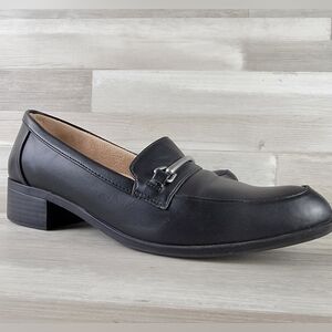 SOUL Naturalizer Firstly Women's Heeled Loafers, Black, Size 9M